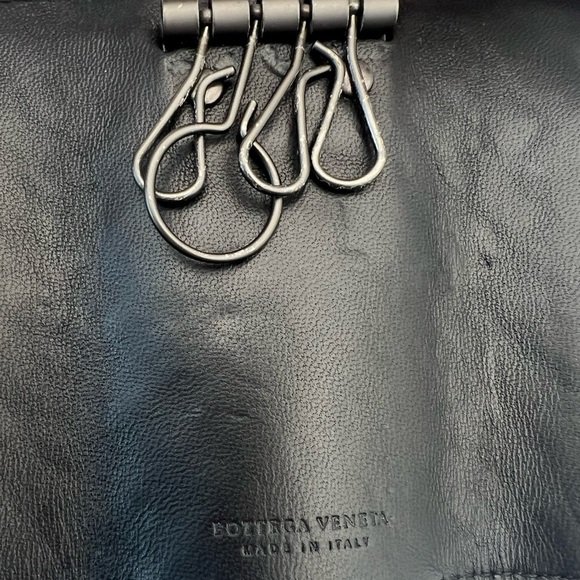 Bottega Veneta Intrecciato Lambskin Leather 4 Ring Key holder - Picture 5 of 5